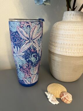 Simply Southern 30ounce Reef  Sea Life Insulated Tumbler Lid